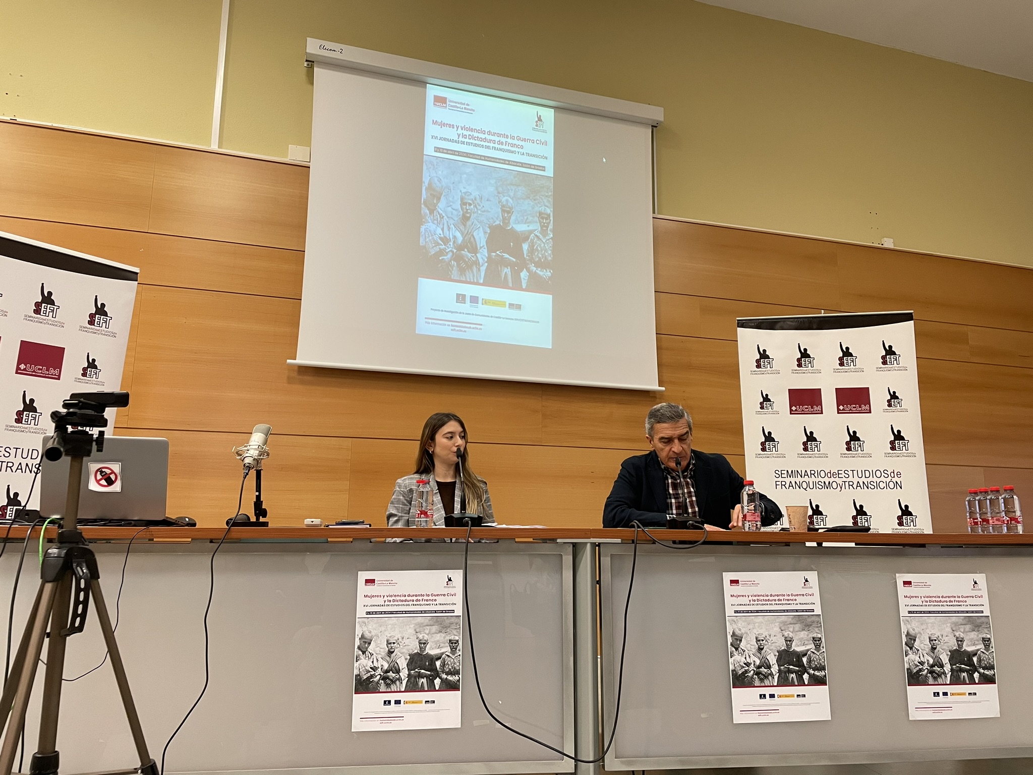 Presentación de las XVI Jornadas de Estudios del Franquismo y la Transición: Mujeres y violencia durante la Guerra Civil y la Dictadura de Franco.